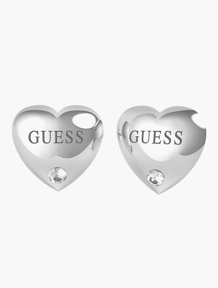 Guess silver earrings hotsell